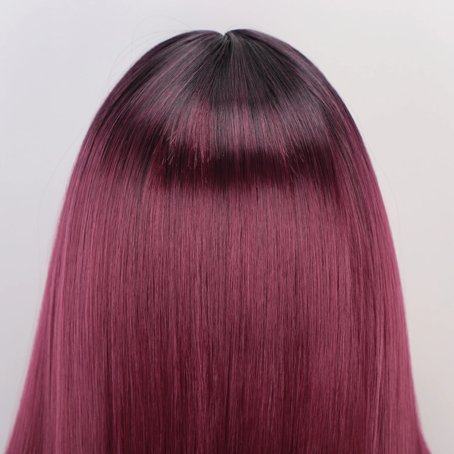 AISI Queens парики для женщин прямой длинный синтетический парик Омбре фиолетовый красный парик розовый имбирь Косплей дамы