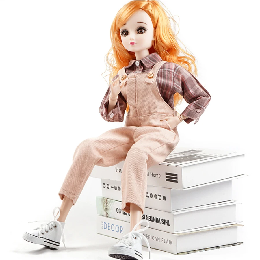 AI-B159-B Одежда для отдыха ручной работы 60 см BJD Модель Кукла игрушка Моделирование 3D кукла игрушка умная девочка игрушка модель музыкальная Кукла Подарочный набор - Цвет: AI-B159-B