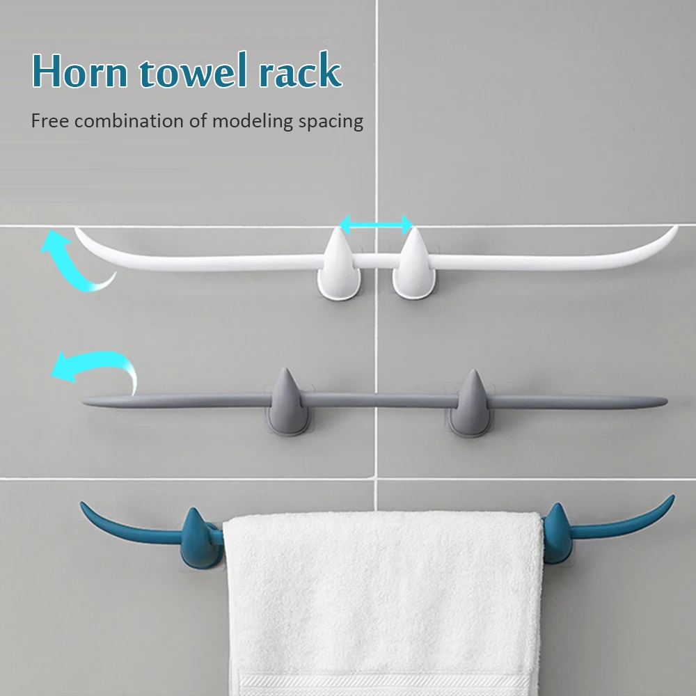 

Towel Rack Wall-mounted Bathroom Towel Storage Rack Storage Rack Does Not Take Up Space Towel Rack Bathroom Accessories