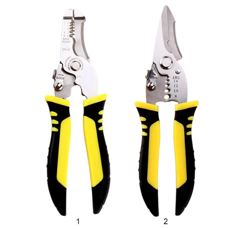 

Multifunctional Wire Stripper Pliers Cable Cutter Crimping Stripping Hand Tool