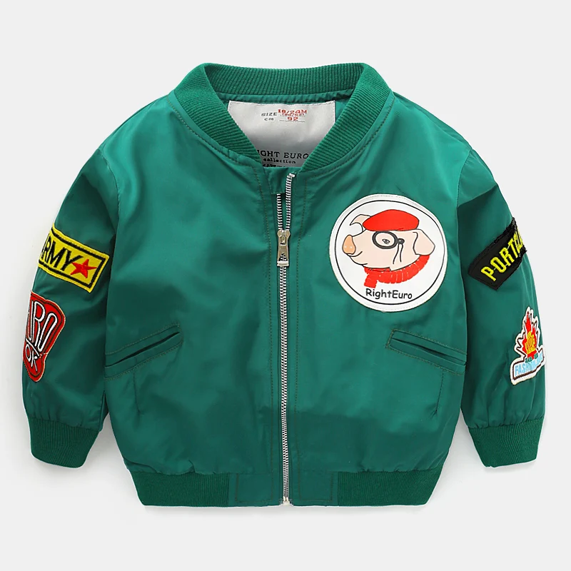 Kids Clothes Jacket Coat Child New Autumn Clothing Children's Baby Foreign Style Children Autumn Cartoon Fashion Boy Coat