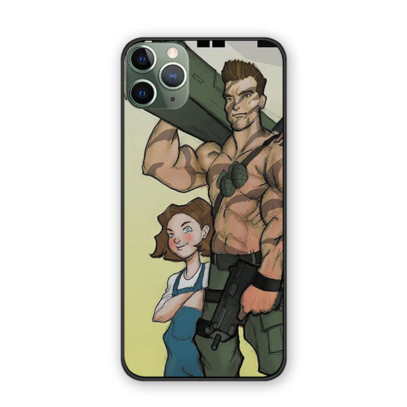 5995 Arnold Schwarzenegger movie Commando 1985 poster back cover case For iphone 11 11proMax 11pro silicone soft TPU phone case coque - Цвет: 5995