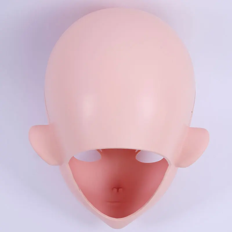 LiLi Mask-79) милая девушка BJD Смола полная голова на заказ в стиле японского аниме силиконовая кигуруми маска крест комод кукла