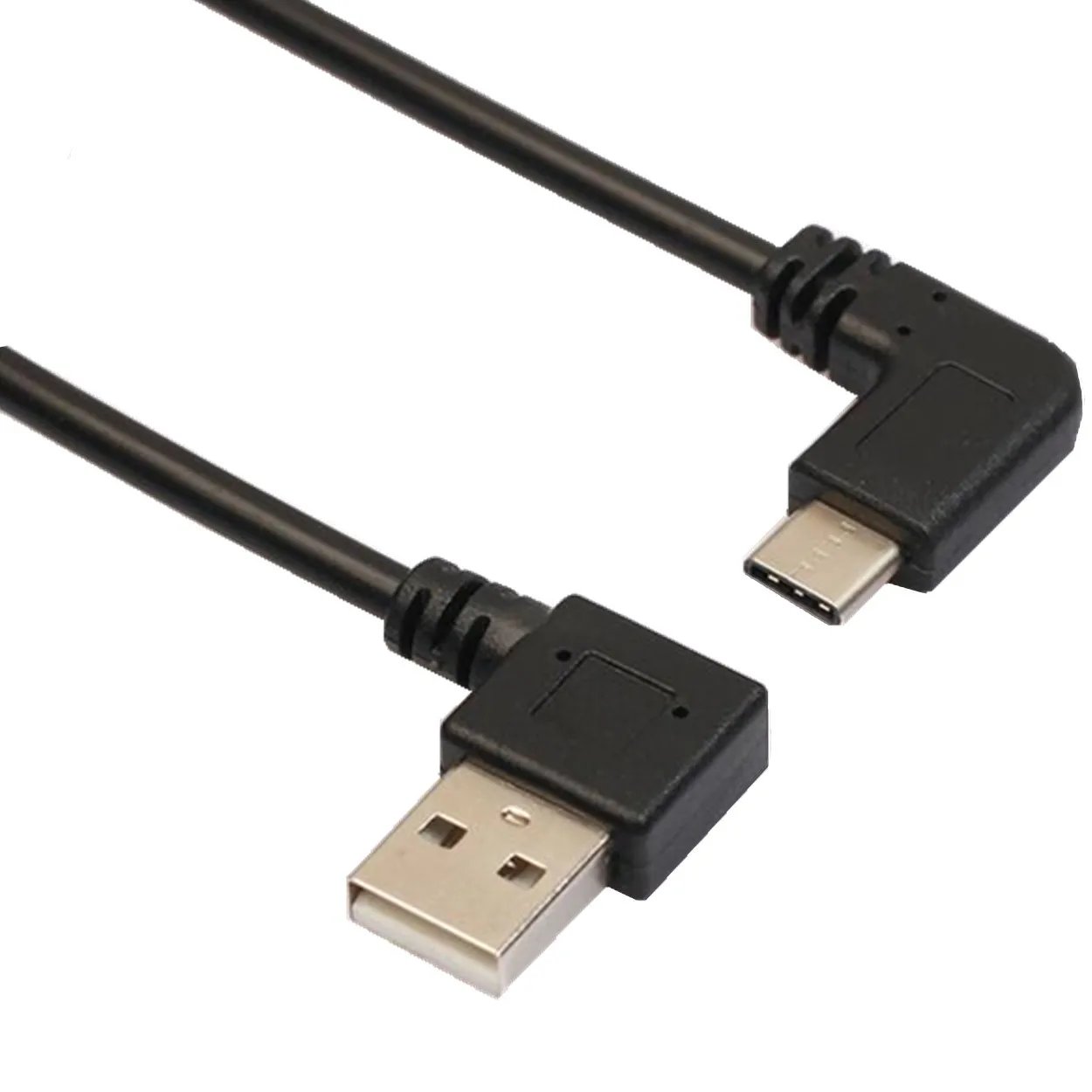 Type-C кабель для передачи данных LeTV 1S кабель для зарядки двунаправленный 90 градусов локоть USB AM Кабель-адаптер 25 см