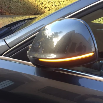 

2PCS New Dynamic Blinker LED Turn Signal Side Mirror Lights indicator for Audi Q5 SQ5 8R Q7 4L 2010 2011 2012 2013 2016
