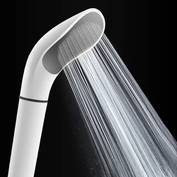 

1PC Pressure Rainfall Shower Head white Shower Head Water Saving Filter Spray Nozzle High Pressure Water Saving2020
