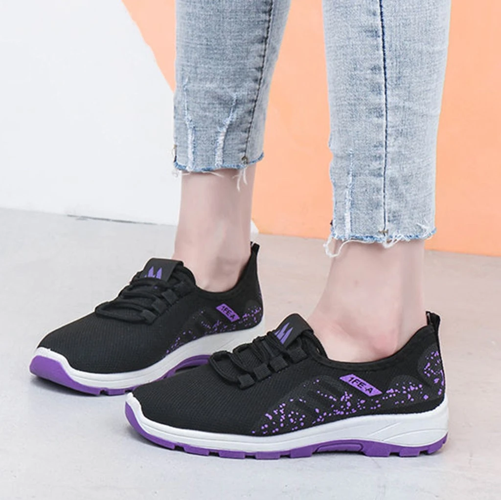 Soplar Desarrollar charla Zapatillas de tenis para mujer, calzado deportivo para gimnasio,  estabilidad, cojín de malla transpirable, suela gruesa, tenis # G4, 2019|Zapatos  de tenis| - AliExpress