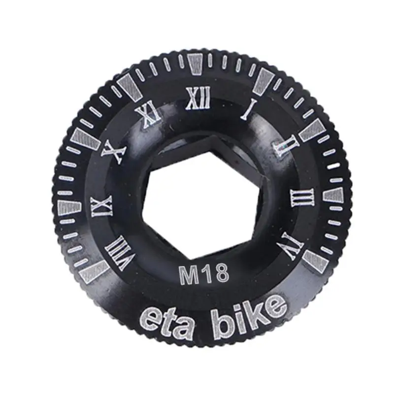 M18/M20 Crank Fixing Bolts Cap New and High Quality Lightweight Practical Bicycle Bolt Hollow Fixing Crank Arm Bolt Cap Tool