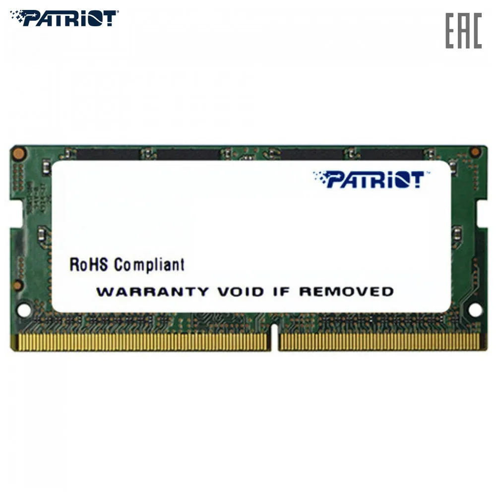 Модуль памяти для ноутбука PATRIOT 16GB PC17000 DDR4 SO PSD416G21332S | Компьютеры и офис