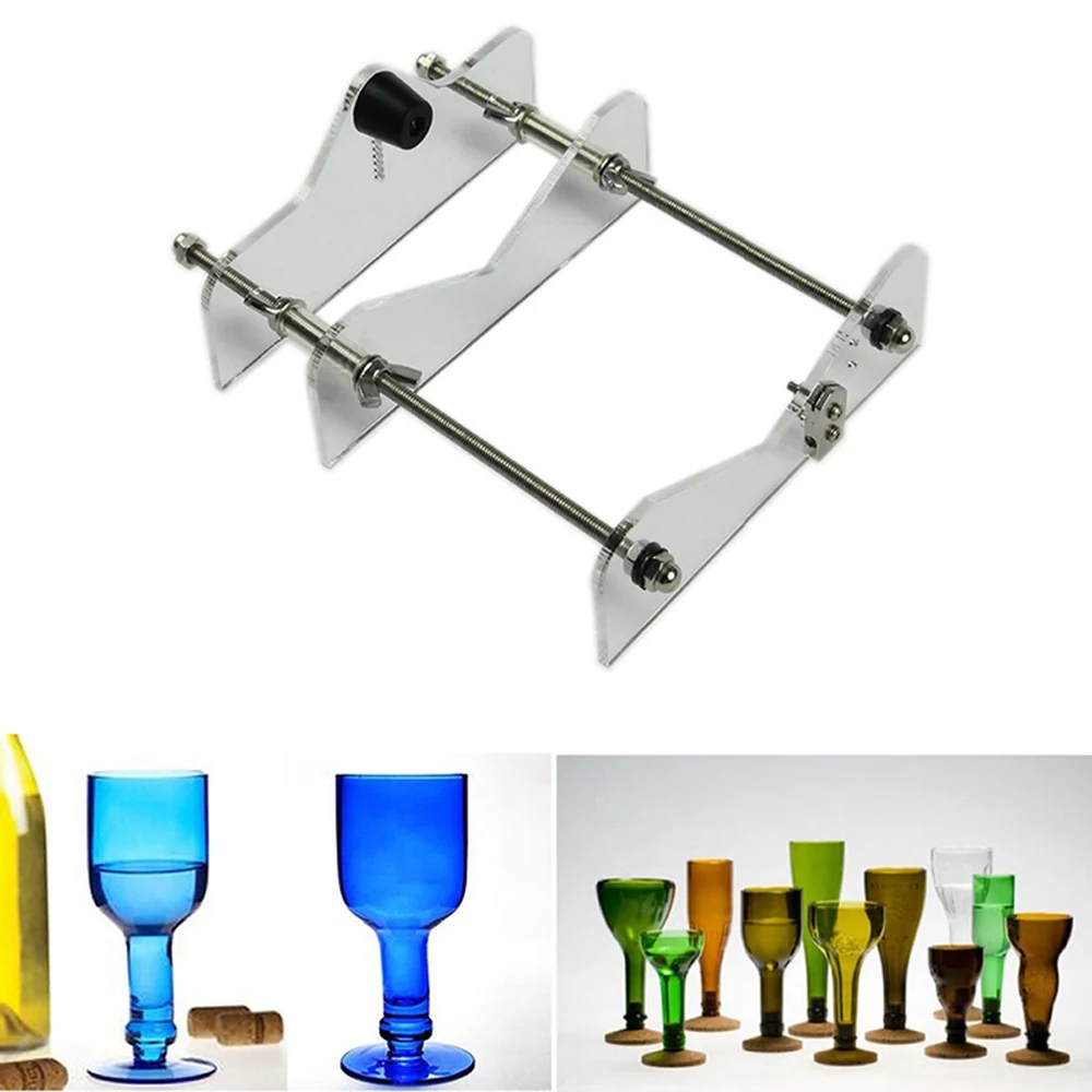 

DIY Glass Wine Bottle Cutter Cutting Machine Jar Craft Machine Recycle Tool Kits