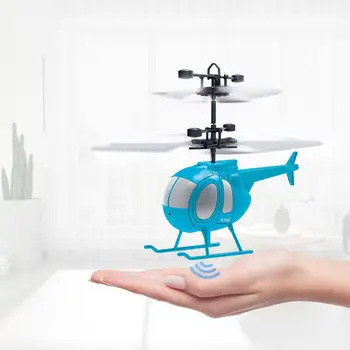 

New Mini Remote Control UAV Flight Induction Remote Control Helicopter Resistant Charge Aircraft Suspension Hand SensingAircraft
