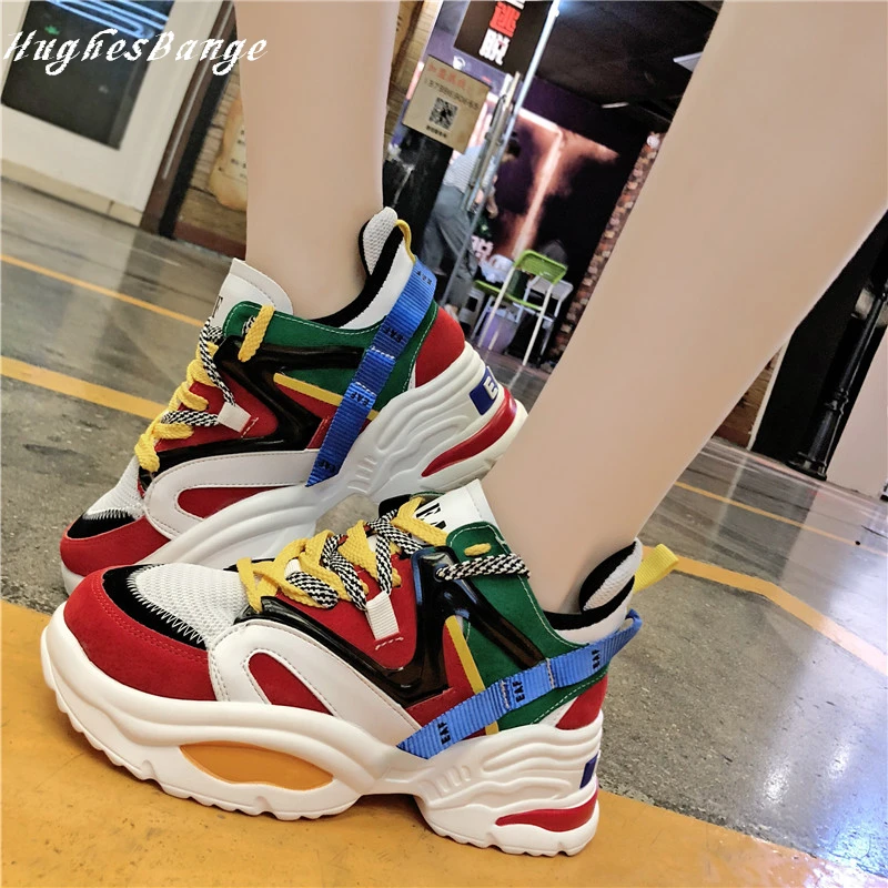 Женские кроссовки модная обувь в стиле Харадзюку Повседневные Удобные сезон