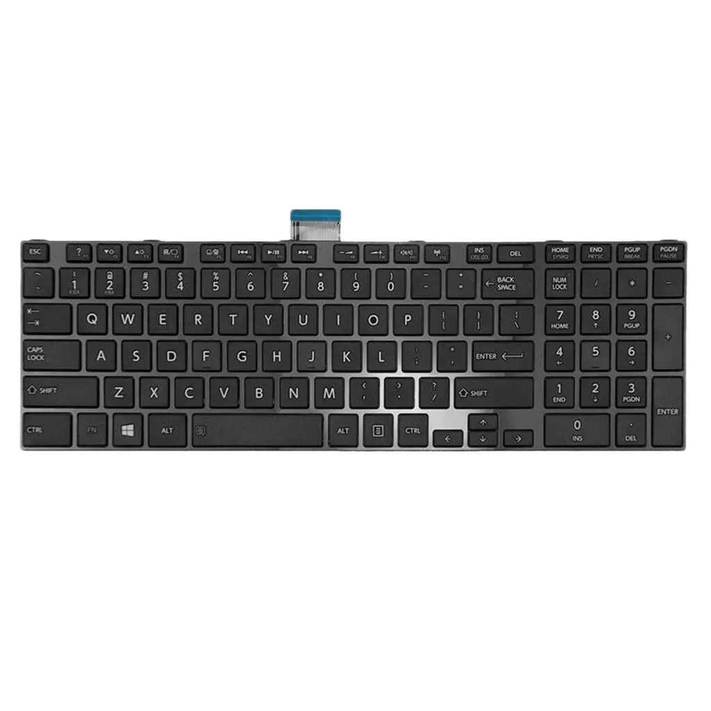 Замена клавиатуры США Ремонт для ноутбука Toshiba Satellite P850 L855 серии