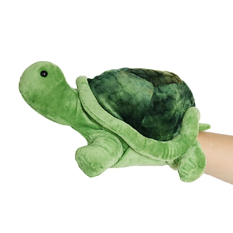 Marine Animals Can Open Mouth Plush Hand Puppets Turtles Dolphins Sharks Baby Puzzle Storytelling Gloves Toys | Игрушки и хобби