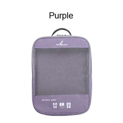Экологичная для обуви сумка-Органайзер для хранения пыли - Цвет: purple