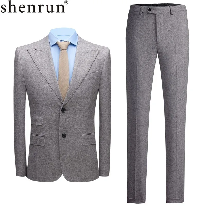 

Shenrun, мужские костюмы, Осень-зима, тонкие, деловые, офисные, вечерние, свадебные костюмы для жениха, пиджак, повседневная жизнь, для банкета, большие, пиковые, с отворотом