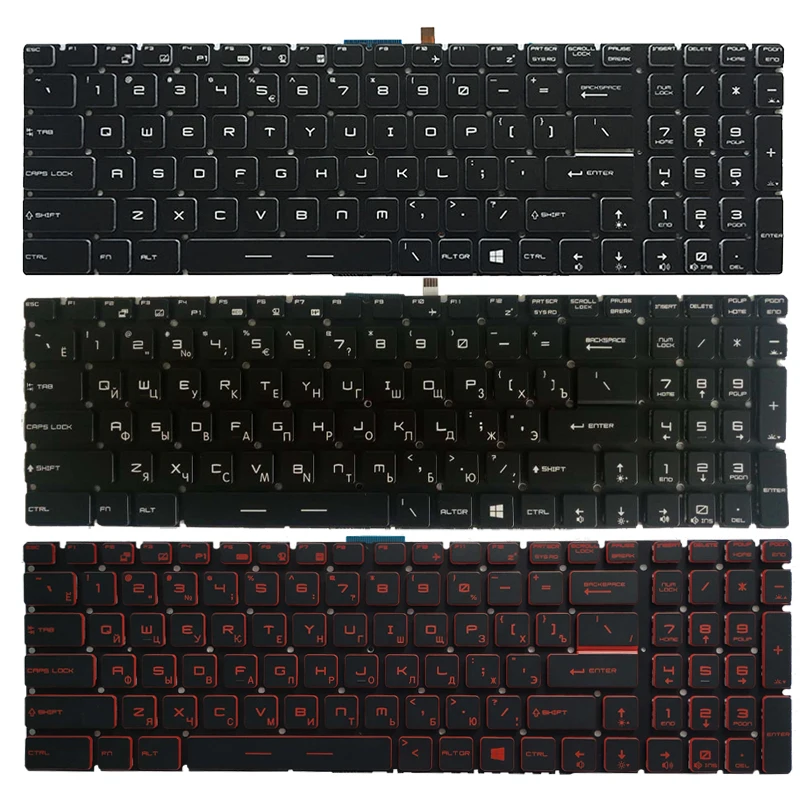 Новая русская клавиатура для ноутбука MSI PE60 PE70 PX60 WS60 WS72 WT72 RU | Компьютеры и офис