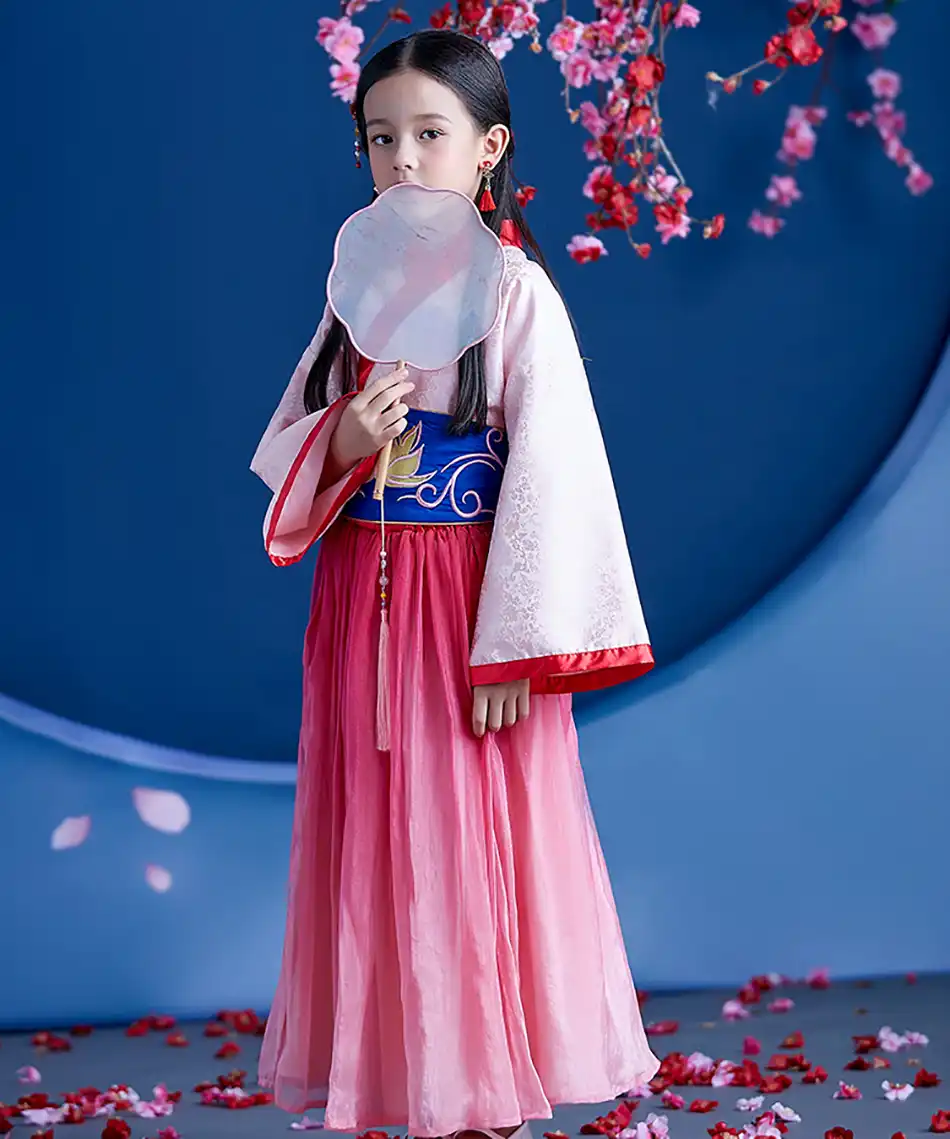 ディズニー映画王子女の子ムーランドレスcarnivaコスプレハロウィンの服子供パーティー衣装の女の子の王女ドレスアップ Aliexpress