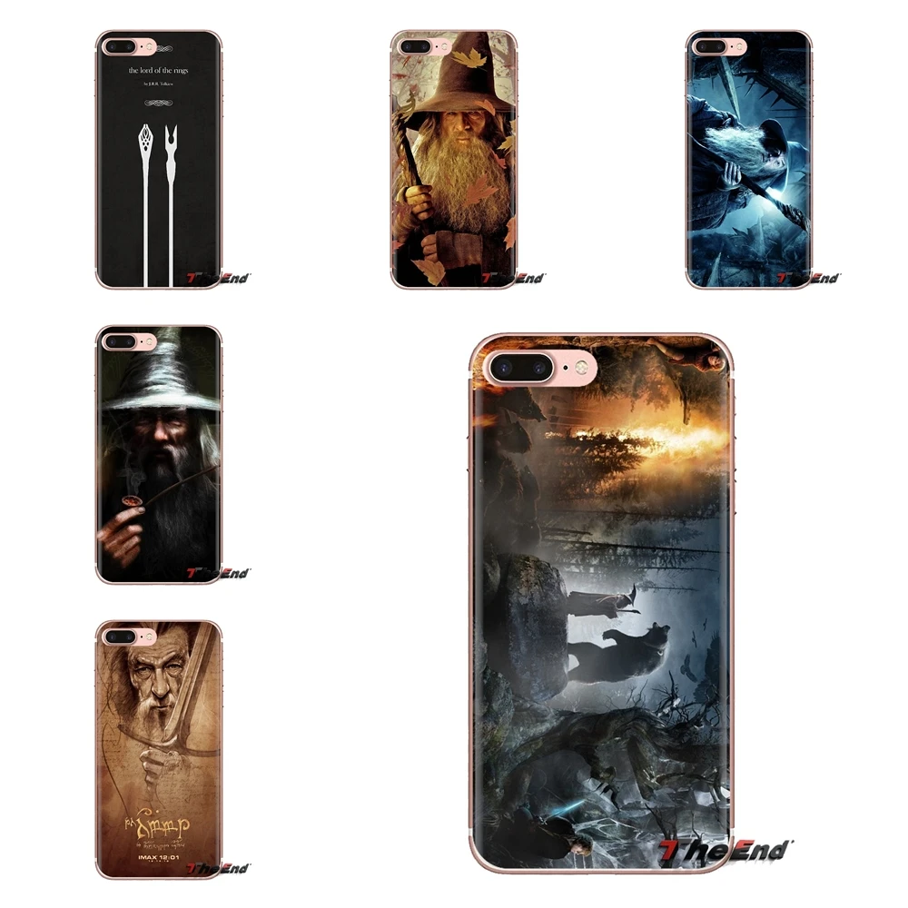 Phone Case Gandalf the Grey Poster The Hobbit For Huawei G7 G8 P7 P8 P9 Lite Honor 4C 5X 5C 6X Mate 7 8 9 Y3 Y5 Y6 II 2 Pro 2017 |