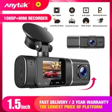 2020 1920x1080p traço cam frente e traseira gravador de condução câmera do carro sensor gravidade lente dupla gravação loop