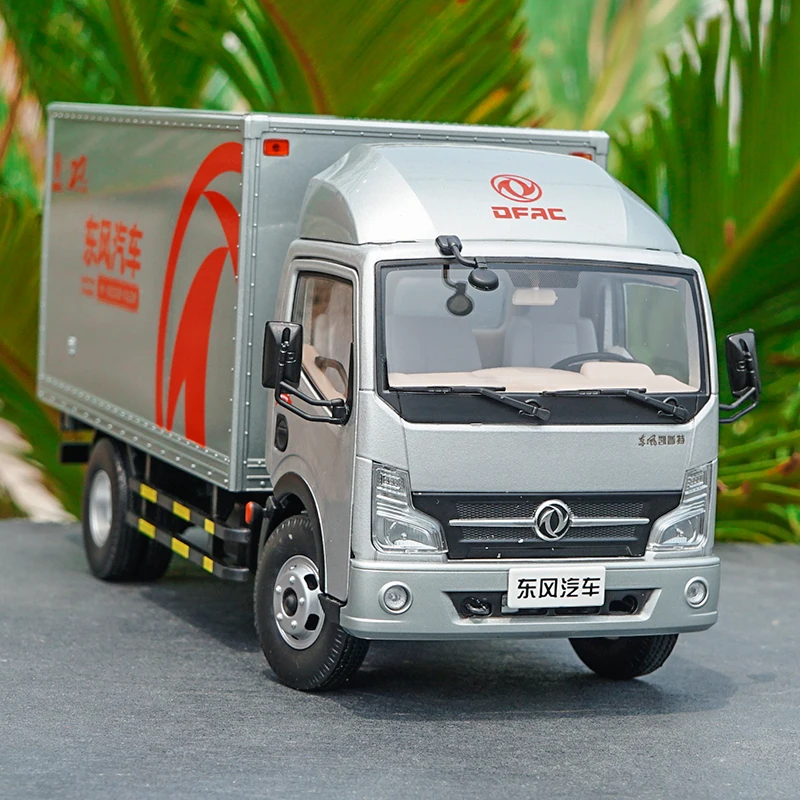 Оригинальная коллекция из цинкового сплава 1:24 Dongfeng Capt van модель грузовика-контейнеровоза с быстрой доставкой