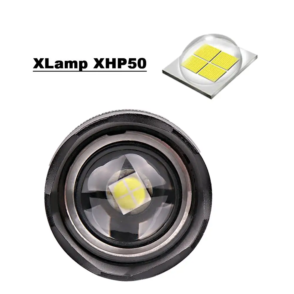 Самый мощный светодиодный фонарик XLamp xhp70.2 Zoom usb фонарь xhp70 охотничий фонарик xhp5018650 или 26650 перезаряжаемый аккумулятор