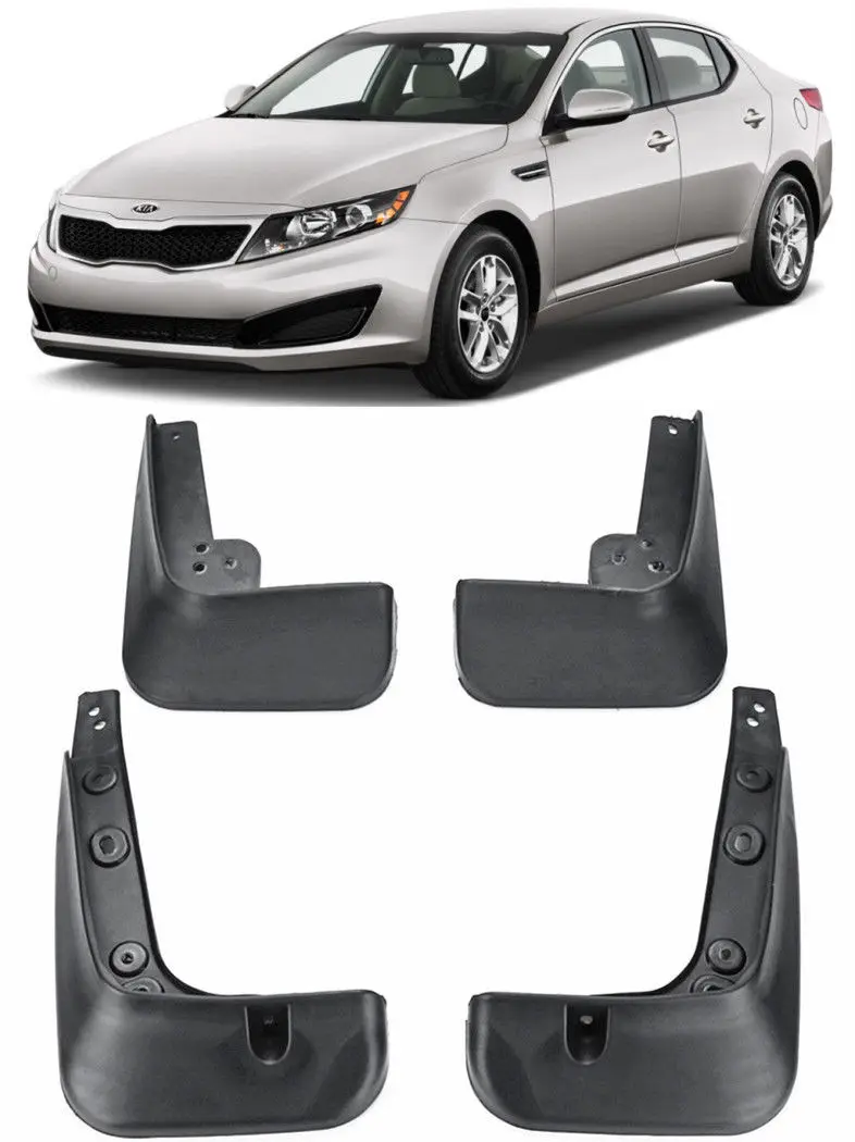 4x Автомобильные Брызговики для KIA Оптима 3 K5 TF 2011 2012 2013 SX SXL гибридный автомобиль брызговик брызговики брызговик автомобиля арок