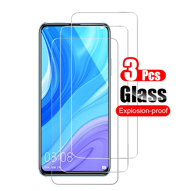 For P Smart Pro 2019 Tempered Glass Screen Protector For Huawei P Smart Pro 2019 Protective Glass Film 9h - Screen Protectors AliExpress