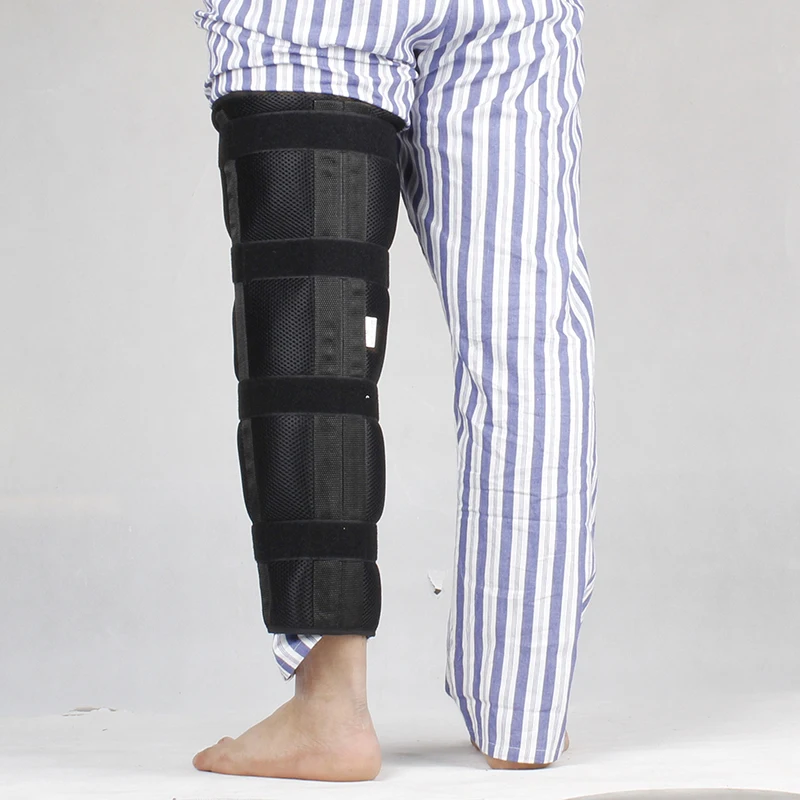 

Knee Brace Support Pad Patella Knee Fixing Orthopedic Leg Posture Corrector Fractures Splint Guard Knee Support left right