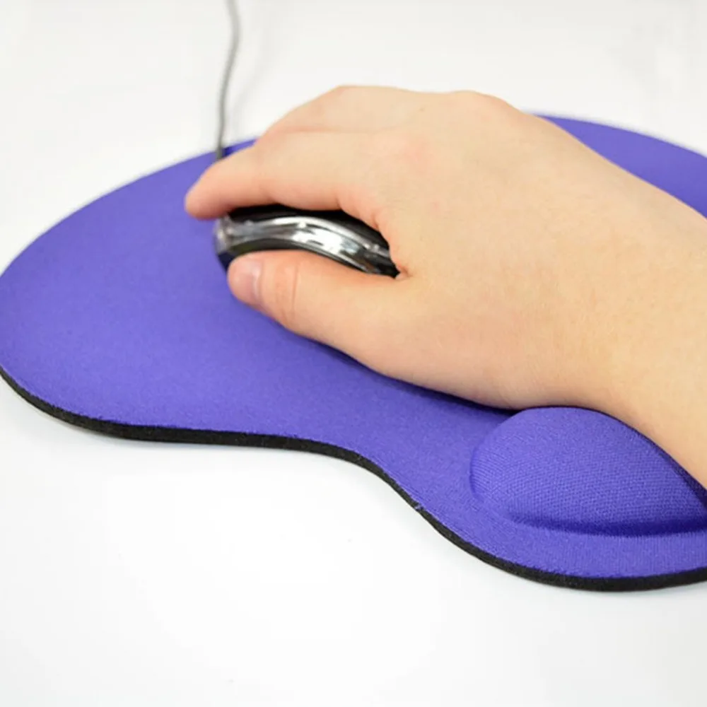 Маленькие ноги Защита окружающей среды Eva запястья коврик для мыши Компьютерная игра креативный сплошной цвет Пользовательский логотип Eva