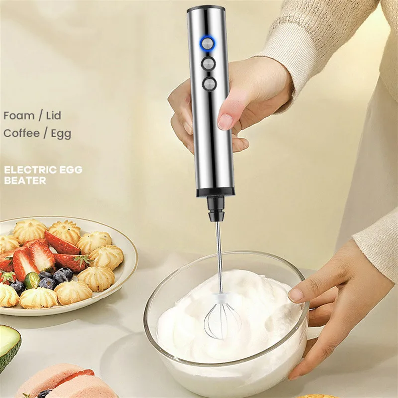 Coffee Cappuccino Creamer Electric Milk Frother Kitchen Drink