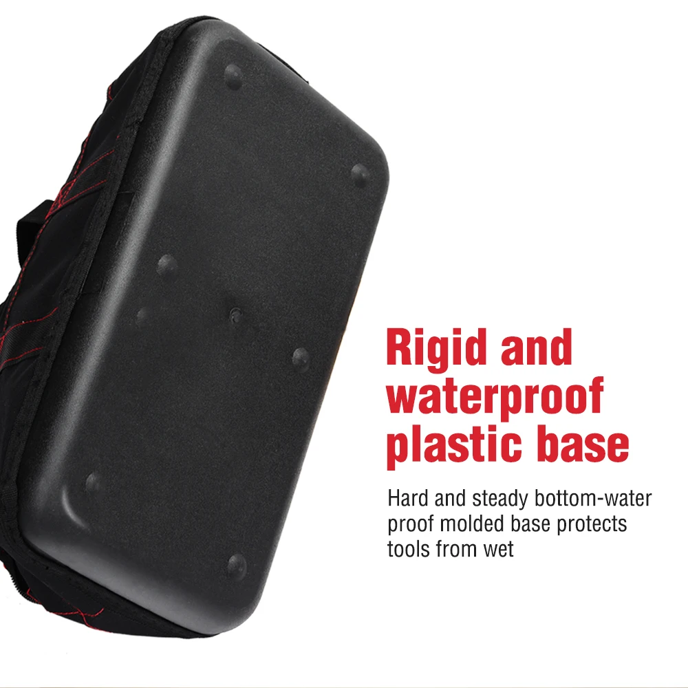 Skup Torby narzędziowe WORKPRO, przenośna wodoodporna torba elektryka wielofunkcyjna płócienna organizer na narzędzia do naprawy instalacji HVAC