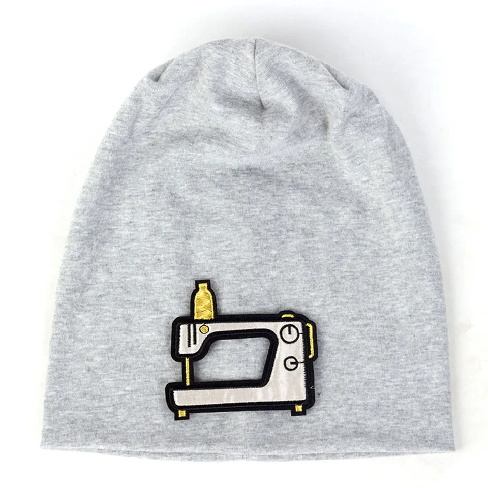 Ножницы шитье M achine аппликация Skullies Beanies Женские Мешковатые хлопковые зимние головные уборы женские одноцветные береты-кепки повседневные