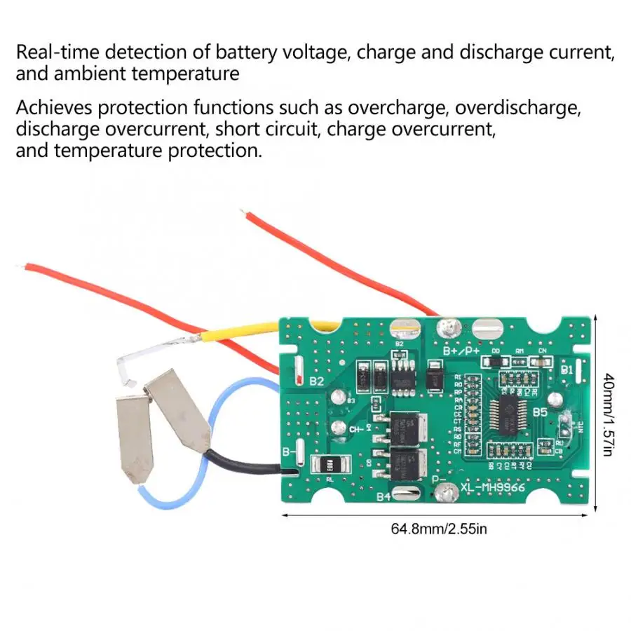 2 шт. батарея доска в 6S 25V мощность инструмент батарея модуль Штатив для уровня