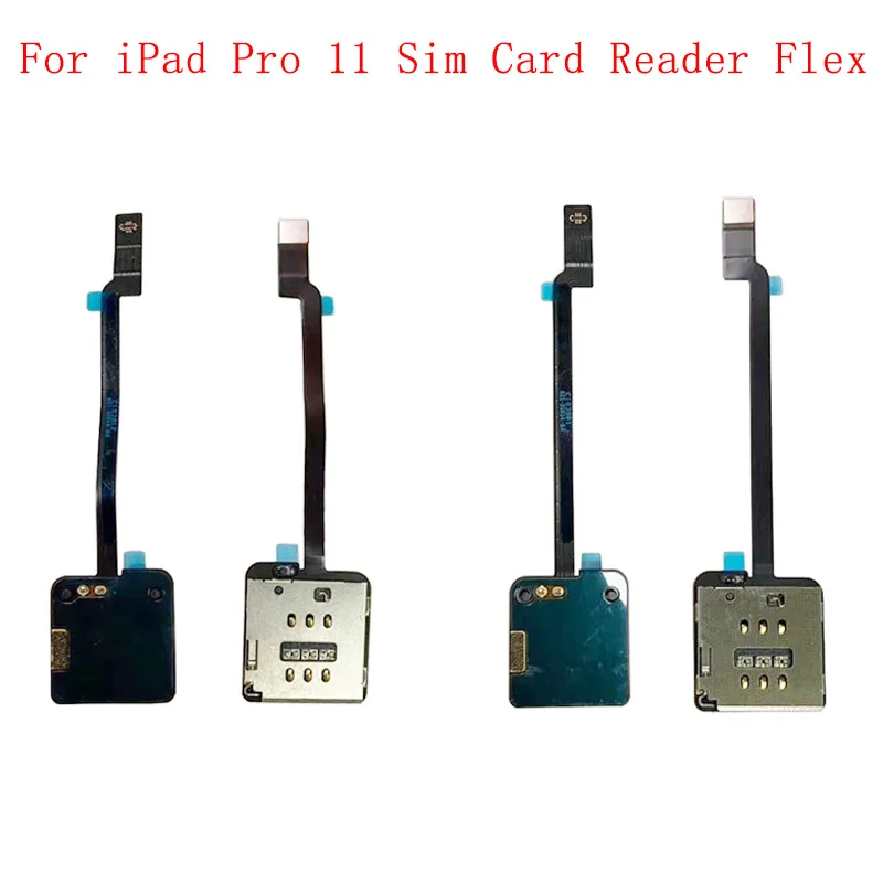 Лоток для считывания SIM-карт держатель разъем гибкий кабель ленточный порт iPad Pro 11