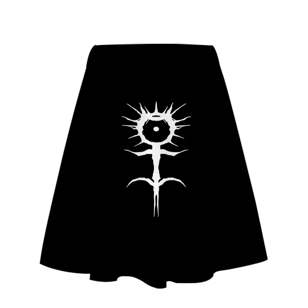 Ghostemane плиссированные клетчатые юбки женские с высокой талией Готическая 3D юбка Harajuku танцы рок хип хоп Короткие мини юбки женские