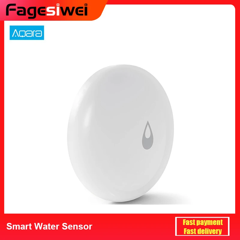 Aqara Smart Home Wassersensor Wasserdichte App Control Alarmüberwachung IP67 Neu