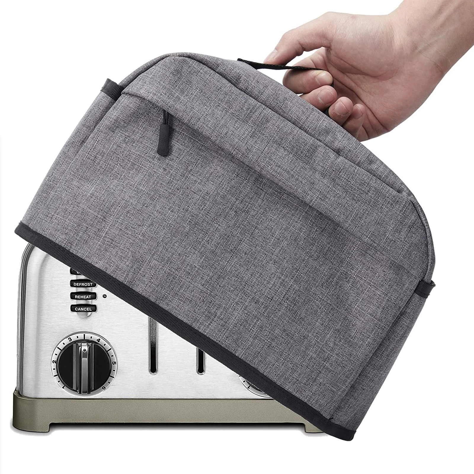 And 4 Oven Small Handle Microwave Cover Covers With Kitchen Slice Covers Toaster Anti Dust Zipper Appliance With Toaster Cover Dust Pockets