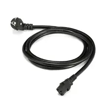 Кабель питания PSU 1,2 м 2 м 3 м 14AWG EU Schuko Разъем IEC C13 шнур питания для ПК компьютер PSU Antminer принтер UPS PDU DJ сценический светильник
