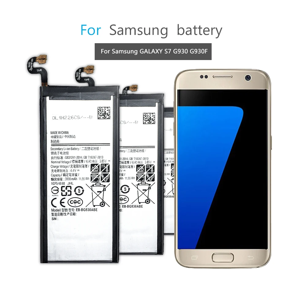 Новый аккумулятор для Samsung Galaxy E5 C7 S7 Edge SM E500F E500H C7010 C7018 G930F G930FD G935F G935FD Duos