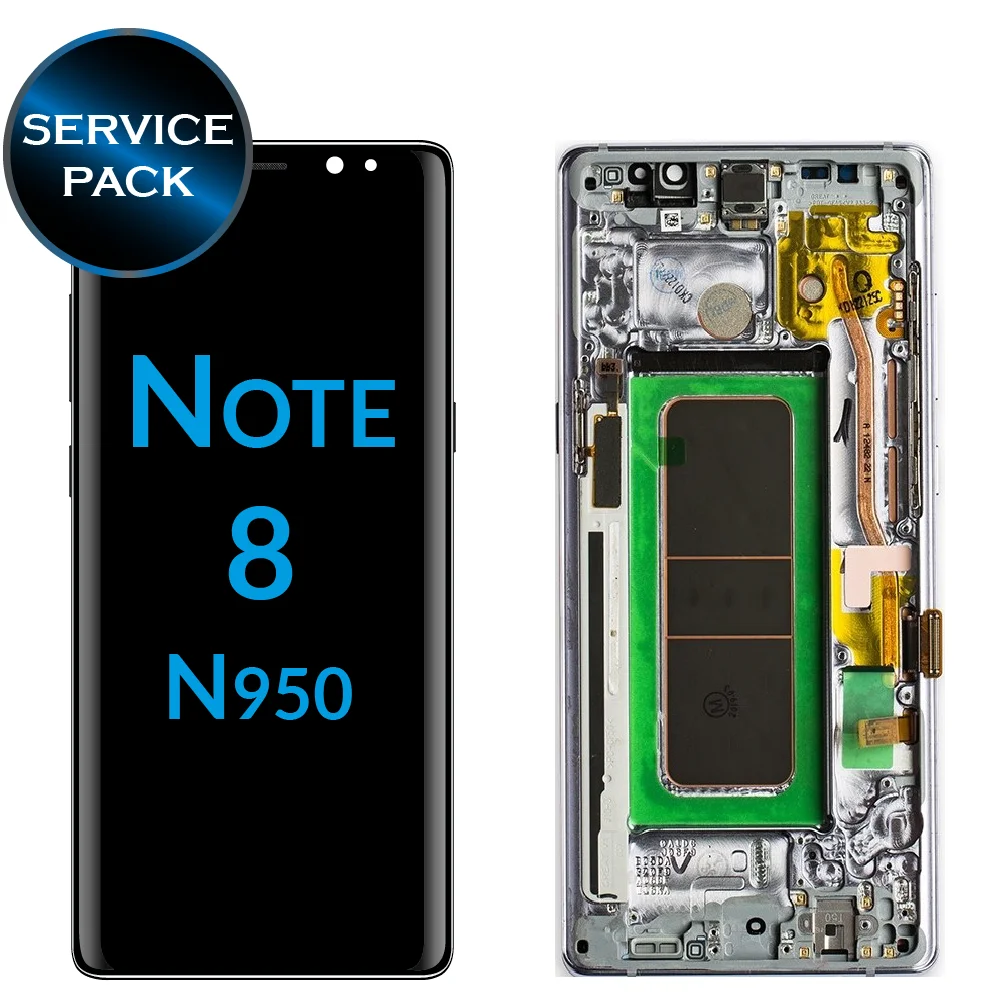 Супер Amoled lcd pantalla для SAMSUNG Galaxy Note8 N9500 N950F N900D N900DS сенсорный экран дигитайзер с рамкой