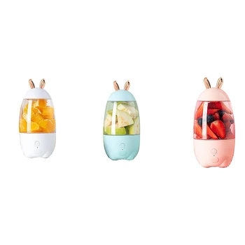 

Hot Vitamin Electric Fruit Juice Cup USB Rechargeable Smoothie Maker Blender Machine Sports Bottle Cute Juicing Cup