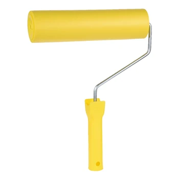 

uxcell Nitrile Rubber Paint Roller Brush 9“ for Household Painting Treatment w Handle to paint trim door edging plaster ect