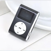 Leitor de mp3 usb mini clipe mp3 player suporte de tela lcd 32gb micro sd tf cartão walkman bolso áudio leitor de música portátil 6 cores
