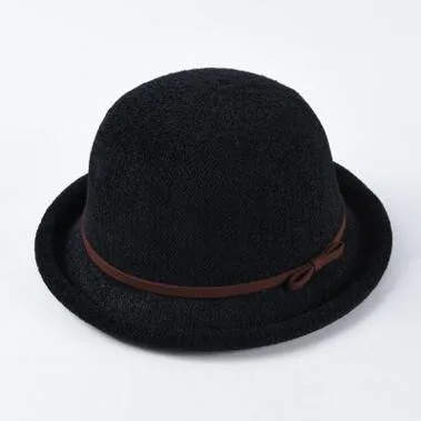 SHALUOTAOTAO женская шапка осень новая мода Fedoras элегантный благородный бант украшение бренд Sombreros тренд Панама женская шапочка Gorras - Цвет: Color 1