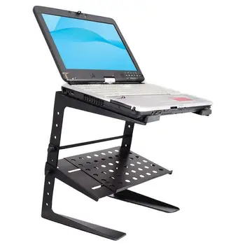 

AsyPets Adjustable Portable Floding DJ Player Laptop or Computer Stand with Tray