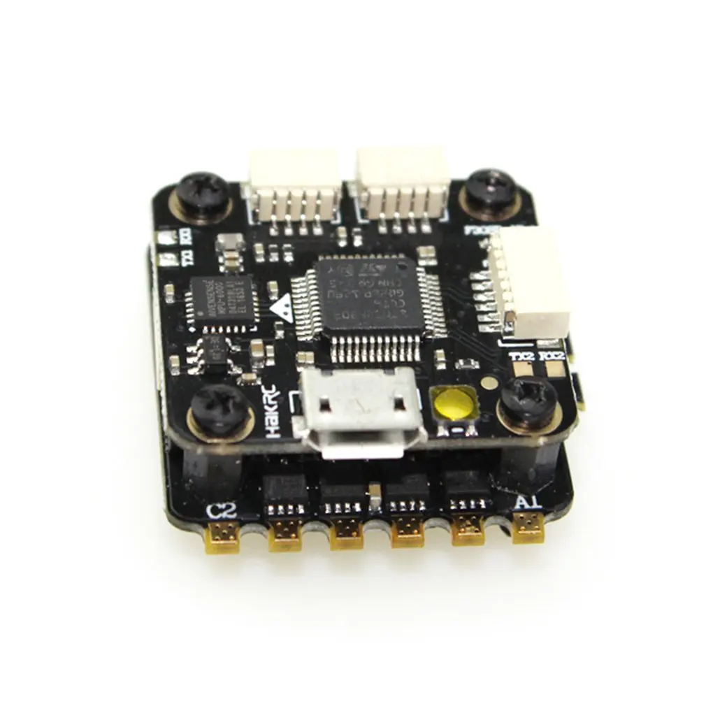 HAKRC мини F3 Flytower Контроллер полета интегрированный OSD 4 в 1 BLHeli 15A ESC встроенный 5 в 2A Выход BEC для FPV RC Дрон
