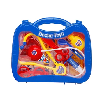 

Stethoscope Interactive Educational Simulation Kids Gift Role Play Games Medicine Box Doctor Toy With Carry Case Children Family