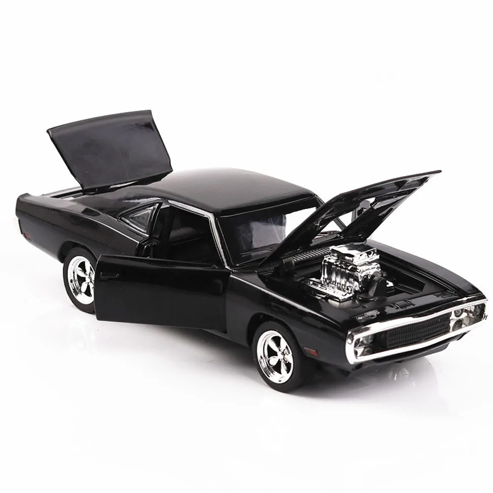 Мини автомобиль 1:32 Dodge Charger быстрый и яростный сплав модели автомобилей детские