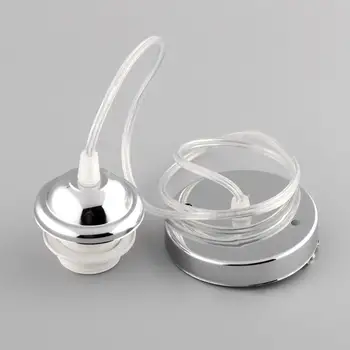 

Chrome Ceiling Rose Pendant E27 Screw Office Lamp Holder Durable Socket